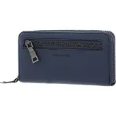 Fredsbruder Leren Portemonnee Bestie Wallet Dusty Blue Blauwgrijs