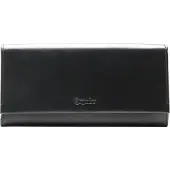 Esquire Portemonnee New Silk Wallet Black Zwart