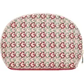 GUESS Cosmetische tas Dome Travel Case Pink Multi Roze