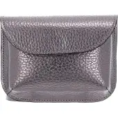 Vanzetti Leren Gordeltas Glitter Radiance Belt & Belt Bag Gun Metal Taupe