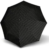 Knirps Paraplu T.200 Medium Duomatic Gatsby Black Zwart Veelkleurig