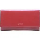 Esquire Portemonnee New Silk Wallet Red Donkerrood