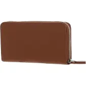 Valentino Portemonnee Soho Zip Around Wallet Cuoio Lichtbruin