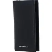 Mandarina Duck Leren Portemonnee Mellow Urban Wallet Nero Zwart