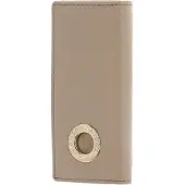 Mandarina Duck Leren Sleutelgeval Mellow Leather Key Holder Lamb's Wool Beige