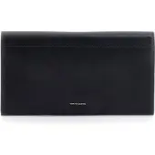 GUESS Leren Identiteitskaarthoesje Wallet Travel Black Zwart