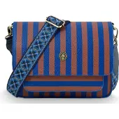 Pip studio Schoudertas Fenna Cross Body Bag Medium Stripe Blue