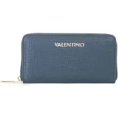 Valentino Portemonnee Stereo Re Zip Around Wallet Blu Donkerblauw