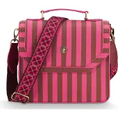 Pip studio Frances Cross Body Schoudertas Medium Stripe Pink