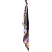 GUESS Sjaal Foulard 120x120 Black Multi Zwart