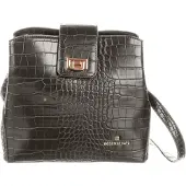 Bodenschatz schoudertas Crossover Bag Grey grijs