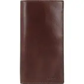 Fossil Leer portemonnee Neel Executive Wallet Dark Brown bruine
