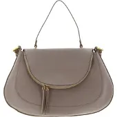 Coccinelle Leren Schoudertas Handtas Sole Crossbody Bag Powder Pink Beige