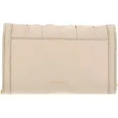 Coccinelle Leren Schoudertas Koppeling Coccinellewyrna Goodie Handbag Silk Wit