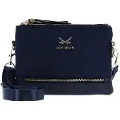 Sansibar schoudertas schoudertas Zip Bag Ocean blauw