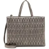 Tamaris Handtas Schoudertas Charis Shopper Darksilver Taupe