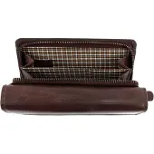 Bruno Banani Leer portemonnee Lavato Wallet with Flap Brown bruine
