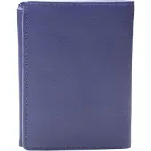 Esquire Leren Portemonnee Peru Wallet Night Blue Blauw