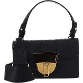 Coccinelle Leren Schoudertas Avondtas Coccinellenico Handbag Noir Zwart