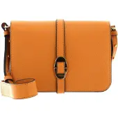 Coccinelle Leren Schoudertas Avondtas Cosima Crossbody Bag Resina Terracotta