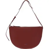Coccinelle Leren Schoudertas Lea Elk Shoulderbag Cinnamon Bruine