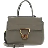 Coccinelle Leren Handtas Schoudertas Arlettis Handbag Laurel Green Kaki