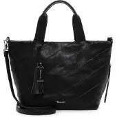 Tamaris Schoudertas Nele Shopper Black Zwart