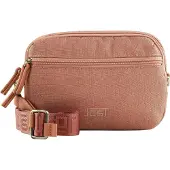 Jost Schoudertas Bergen Crossover Bag Apricot Oud roze