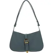 Coccinelle Leren Schoudertas Magalu Handbag Grained Leather Kale Green Groen