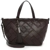 Tamaris Handtas Schoudertas Marike Cityshopper Brown Donkerbruin