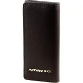 Mandarina Duck Leren Sleutelgeval Luna Key Holder Mole Donkerbruin