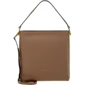 Coccinelle Leren Handtas Schoudertas Liya Handbag Toasted / Brule Beige