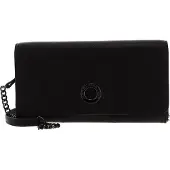 Mandarina Duck Leren Kaarthoes Schoudertas Mellow Leather Wallet Bag Mole Bruine