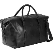 Mustang Leren Reistas Natal Manchester Travelbag Black Zwart