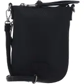 Fredsbruder Leren Schoudertas Bestie Essential Bag Black Zwart