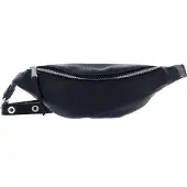 Abro Leren Gordeltas Leather Adria Belt Bag Linna Navy Blauw