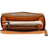 Fredsbruder Leren Portemonnee Hendassa Big Wallet Papaya Abrikoos