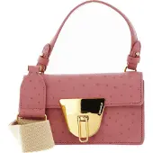 Coccinelle Leren Schoudertas Avondtas Coccinellenico Handbag Camelia Roze