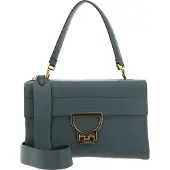 Coccinelle Leren Schoudertas Handtas Arlettis Handbag Kale Green Groen
