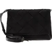 Saddler schoudertas Vaxholm Crossbody Bag Black zwart