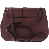 Coccinelle Leren Schoudertas Alegoria Handbag Carruba Bruine