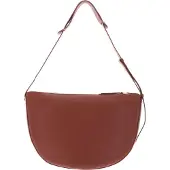 Coccinelle Leren Schoudertas Lea Shoulderbag Brule Bruine