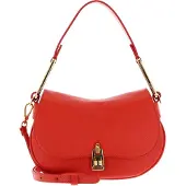Coccinelle Leren Schoudertas Magie Soft Shoulderbag Grained Leather Gazpacho Oranje