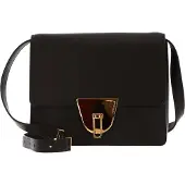 Coccinelle Leren Schoudertas Avondtas Coccinellenico Selleria Shoulderbag Bark Donkerbruin