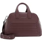 Mandarina Duck Leren Handtas Schoudertas I-Con Tote Balsamic Bruine