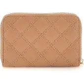 GUESS Portemonnee Giully Zip Around Wallet Beige Lichtbruin