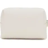 GUESS Toilettas Television Large Top Zip Cosmetic Bag Stone Beige
