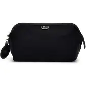 GUESS Toilettas Follie Travel Large Pouch Black Zwart