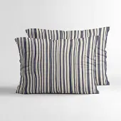 Sleeptime Lazy Kussensloop Stripy - Katoen - 2st. 60x70 cm