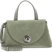 Coccinelle Leren handtas schoudertas Nikla Suede Bim Handbag Warm Taupe